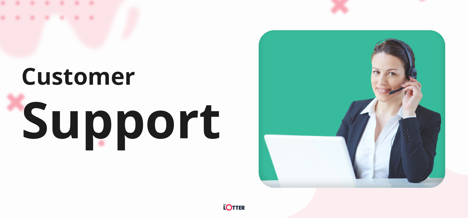customer support and services the lotter