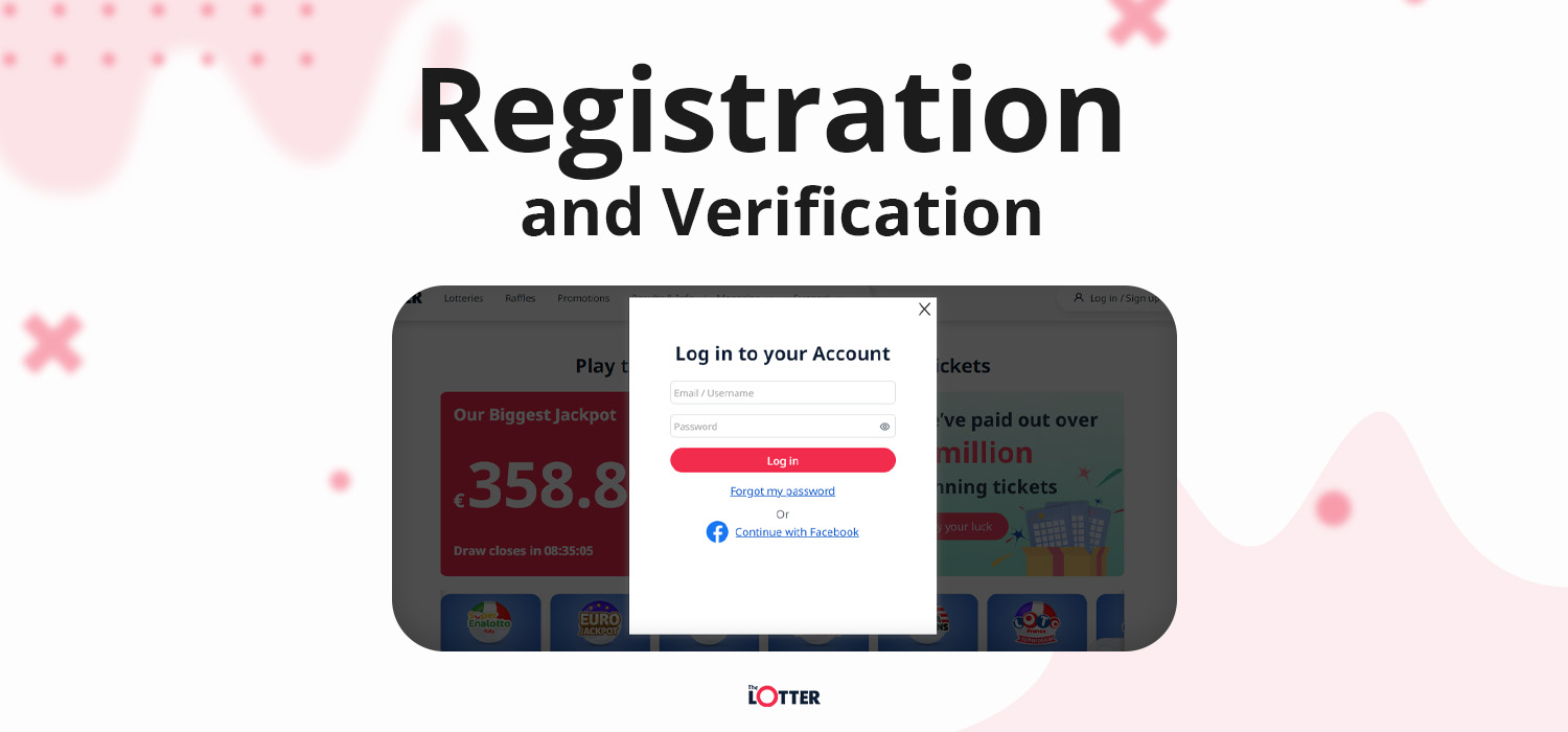 the lotter account registration and verification
